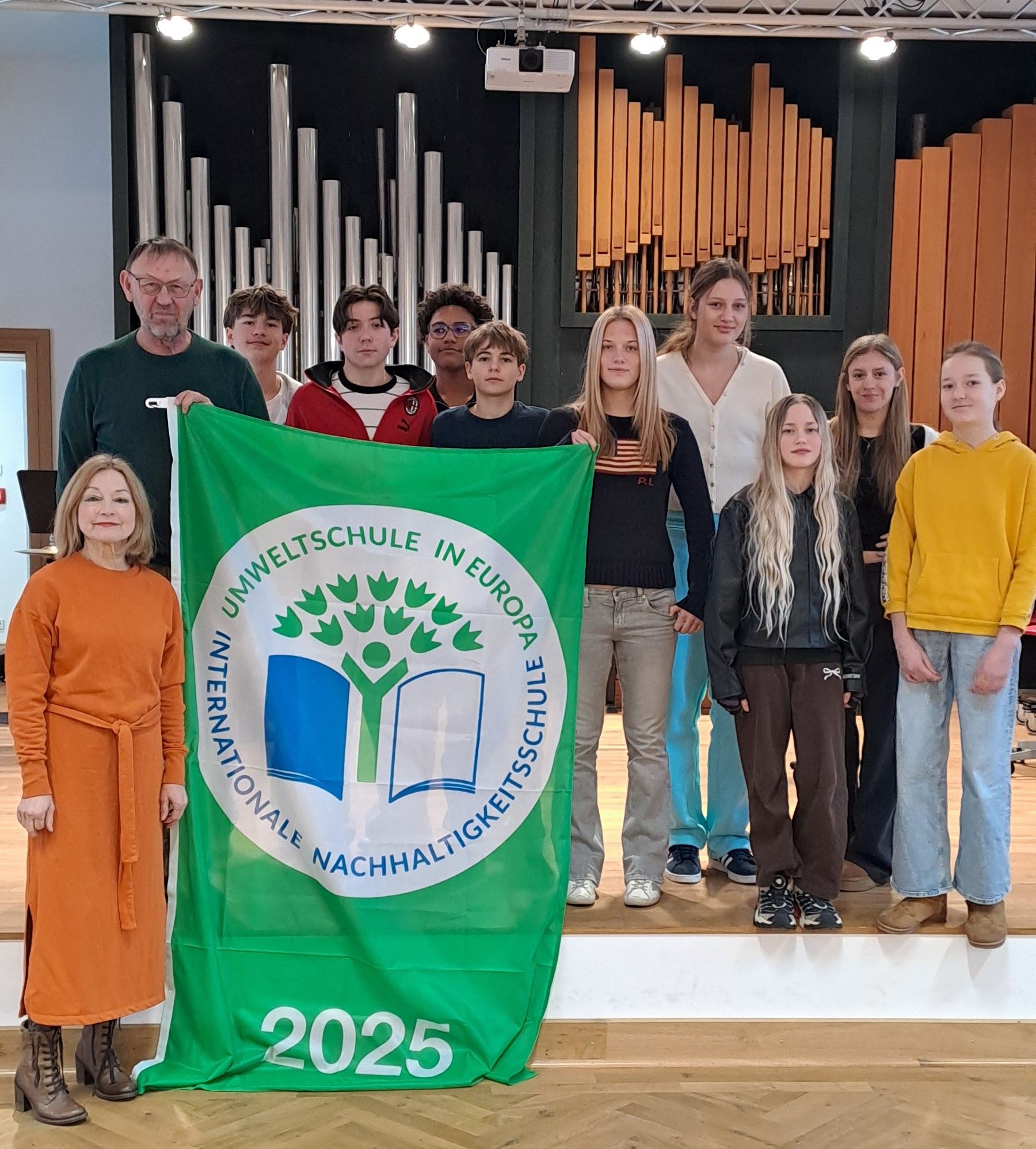 Max-Reger-Gymnasium erneut „Umweltschule in Europa“