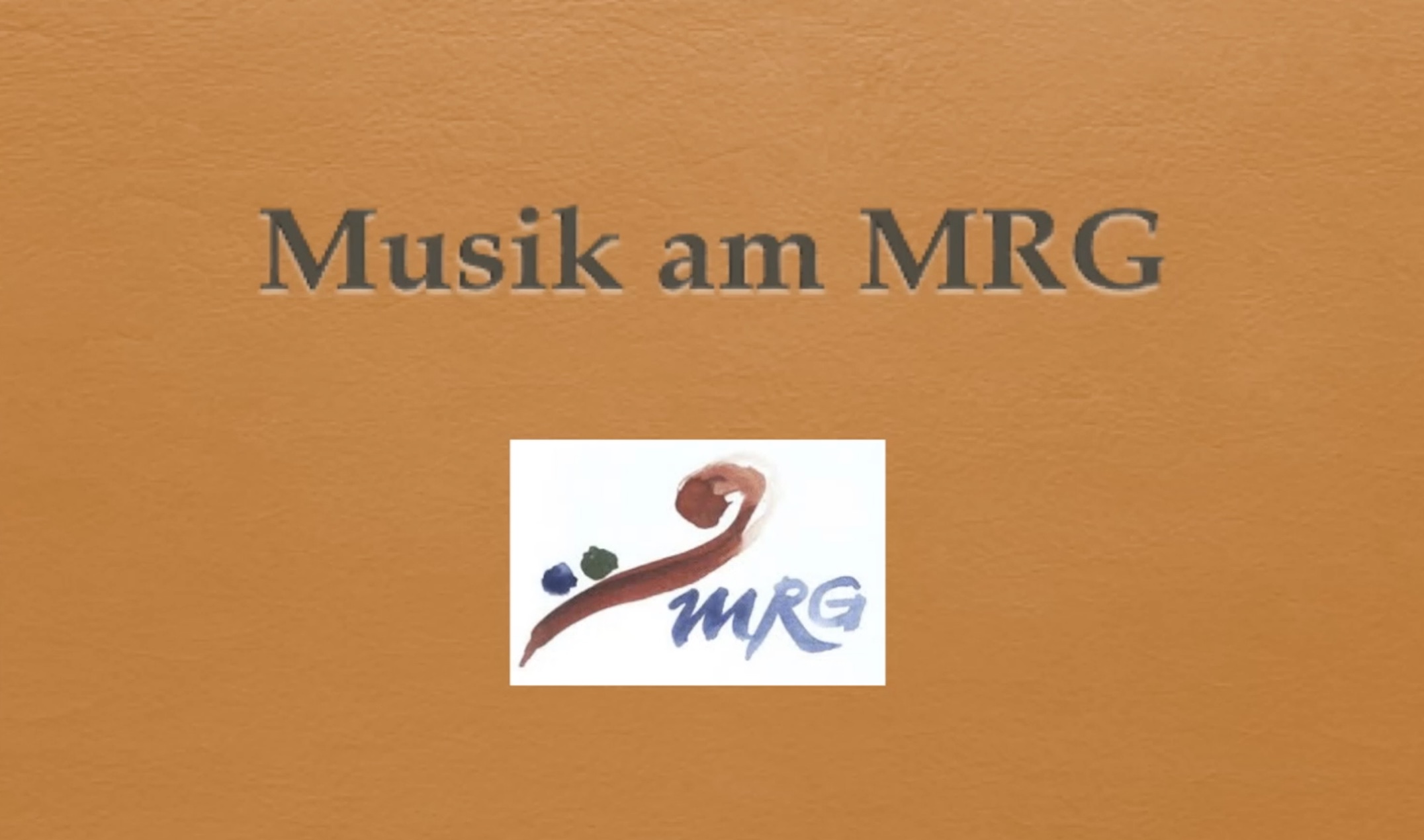 Musik am MRG