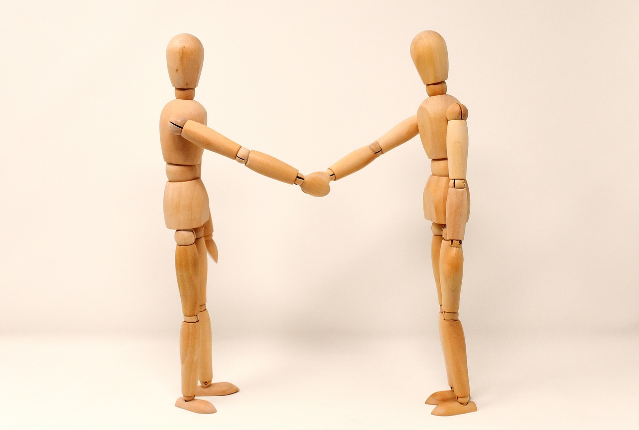Pixabay lizenzfreies Bild shake hands